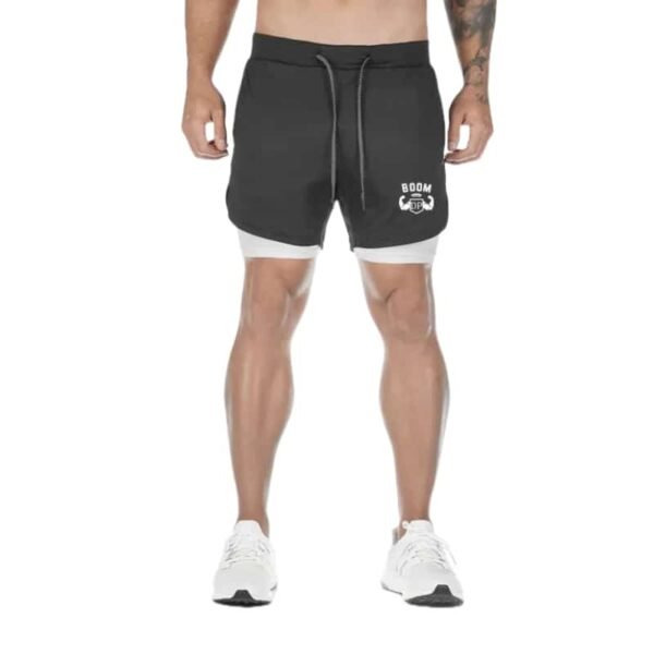 The Compression Workout Short with Liner 2-in-1 - Image 7