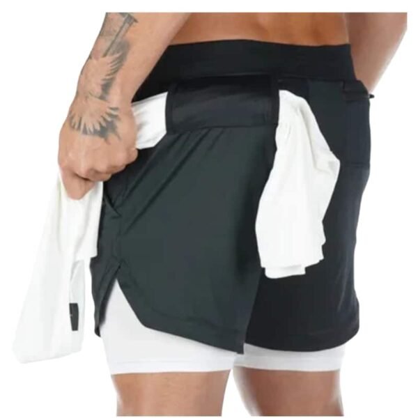 The Compression Workout Short with Liner 2-in-1 - Image 8