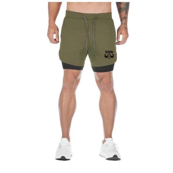 The Compression Workout Short with Liner 2-in-1 - Image 5