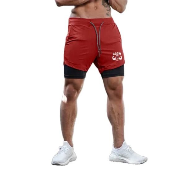 The Compression Workout Short with Liner 2-in-1