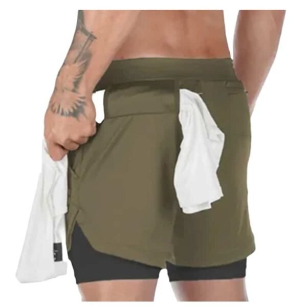 The Compression Workout Short with Liner 2-in-1 - Image 6