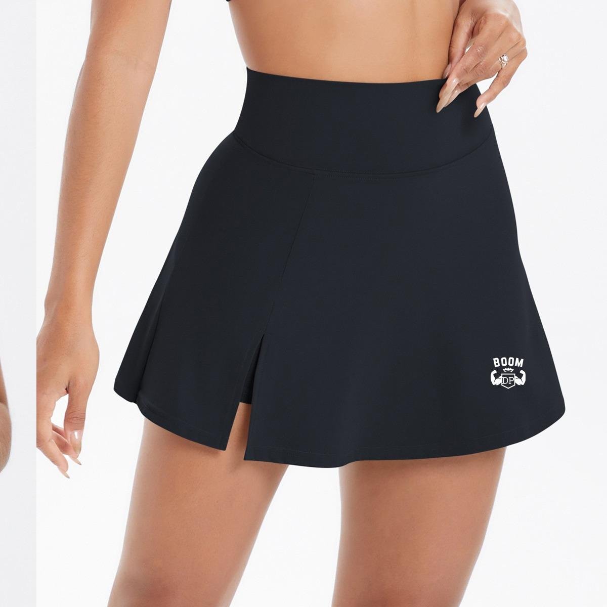 Women’s 3-Piece Fitness Yoga Set – High Elastic Nylon Spandex Gym Outfit | Crop Jacket + Bra + Skirt Shorts | Conjunto Deportivo Mujer - Image 12