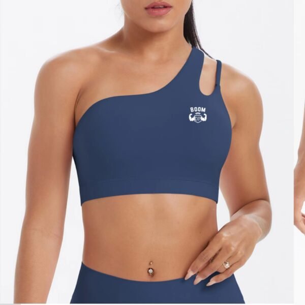 Women’s 3-Piece Fitness Yoga Set – High Elastic Nylon Spandex Gym Outfit | Crop Jacket + Bra + Skirt Shorts | Conjunto Deportivo Mujer - Image 4