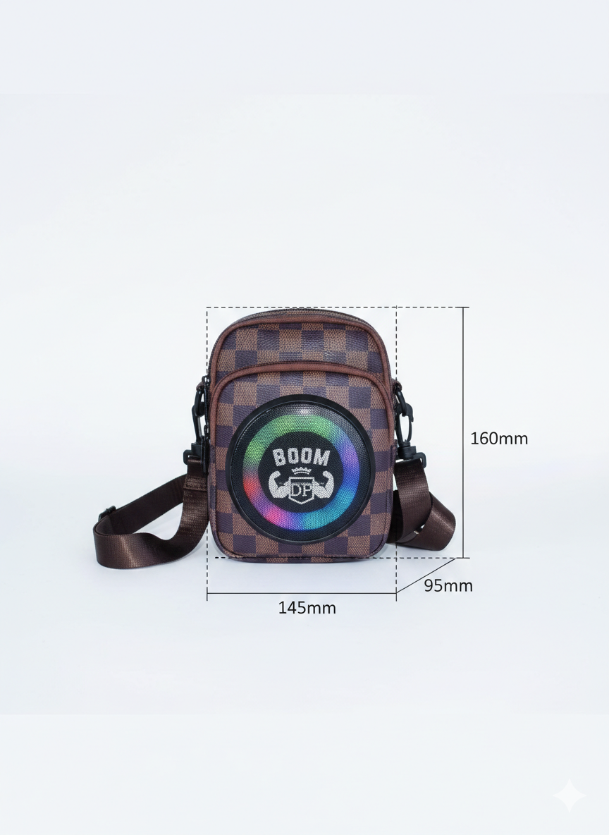 BOOMDP Backpack with Functional Bluetooth Speaker & LED Lights β Music Anywhere - Image 8